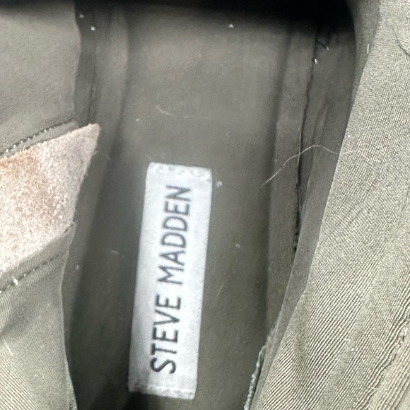 Steve Madden Brown Combat Boots Rugged Design - Picture 6 of 8